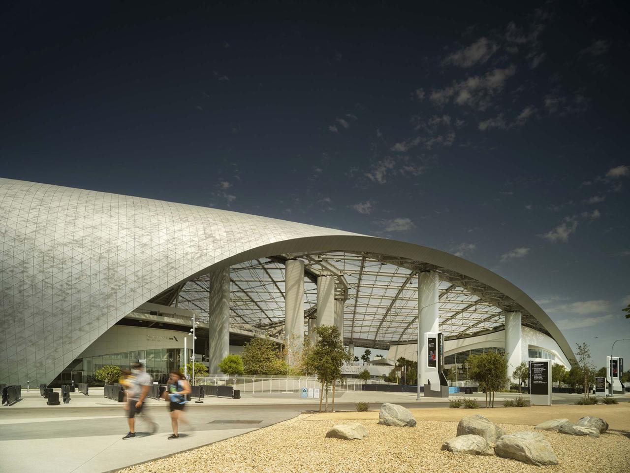 BIM建筑|洛杉矶索菲体育场 / HKS