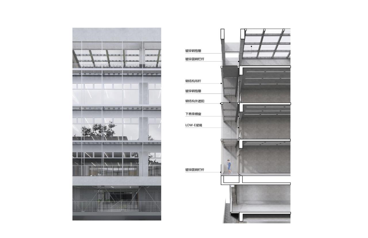 BIM建筑|深圳龙岗下雪村小学 / MAT
