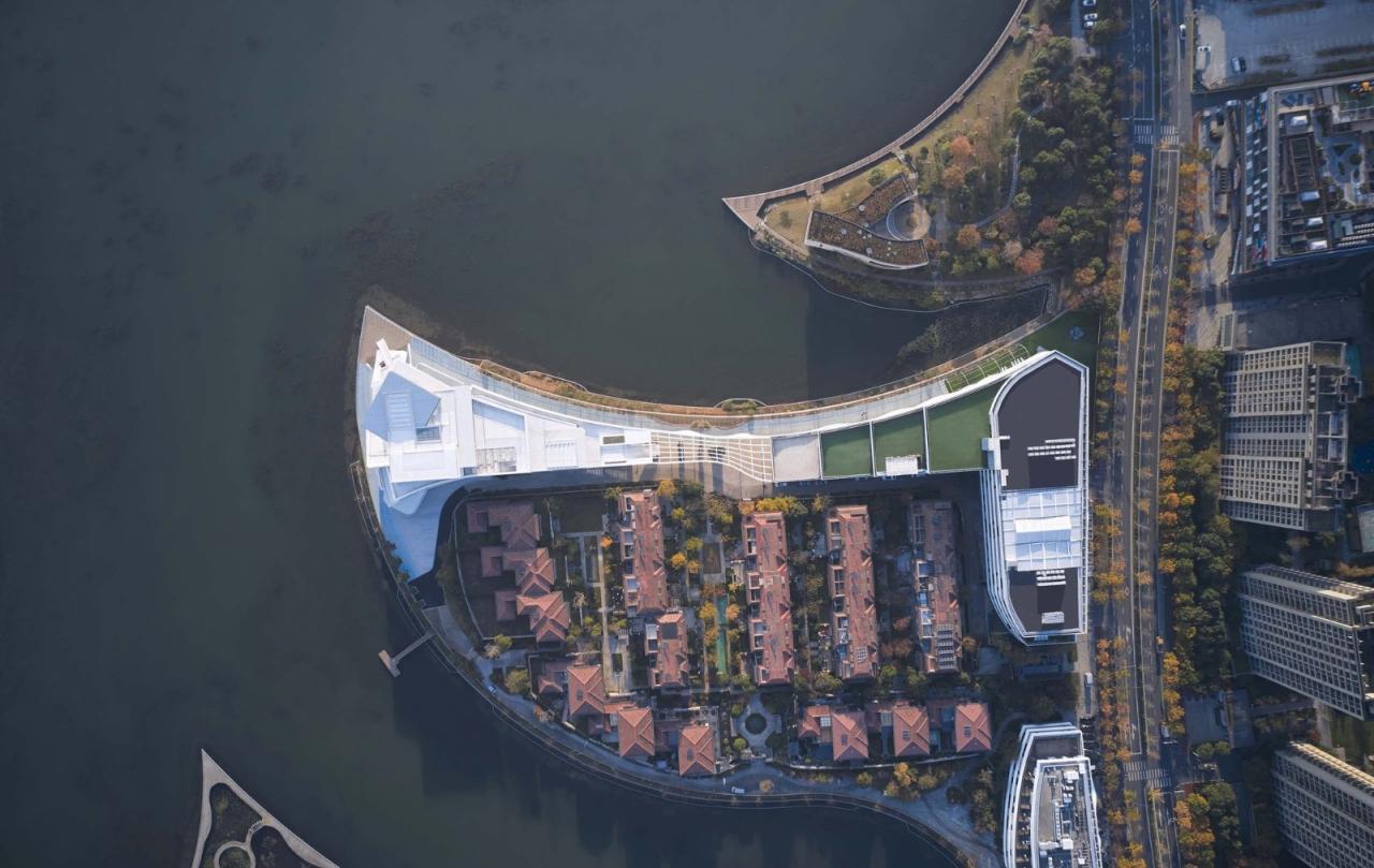 BIM建筑|漫游白色切片，上海之鱼 / 同济原作设计工作室