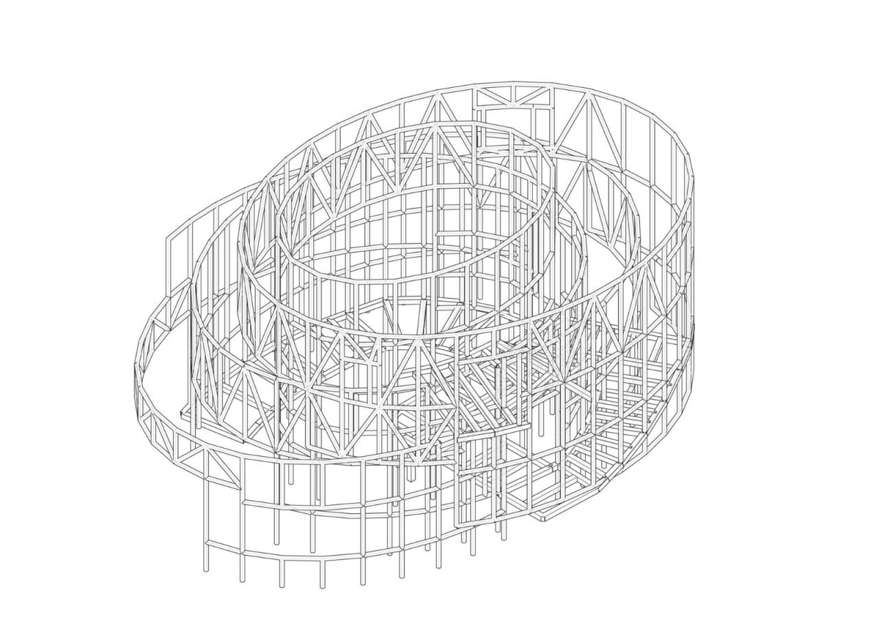 BIM建筑|“借山重影”，塘栖枇杷博物馆 / 田之间建筑