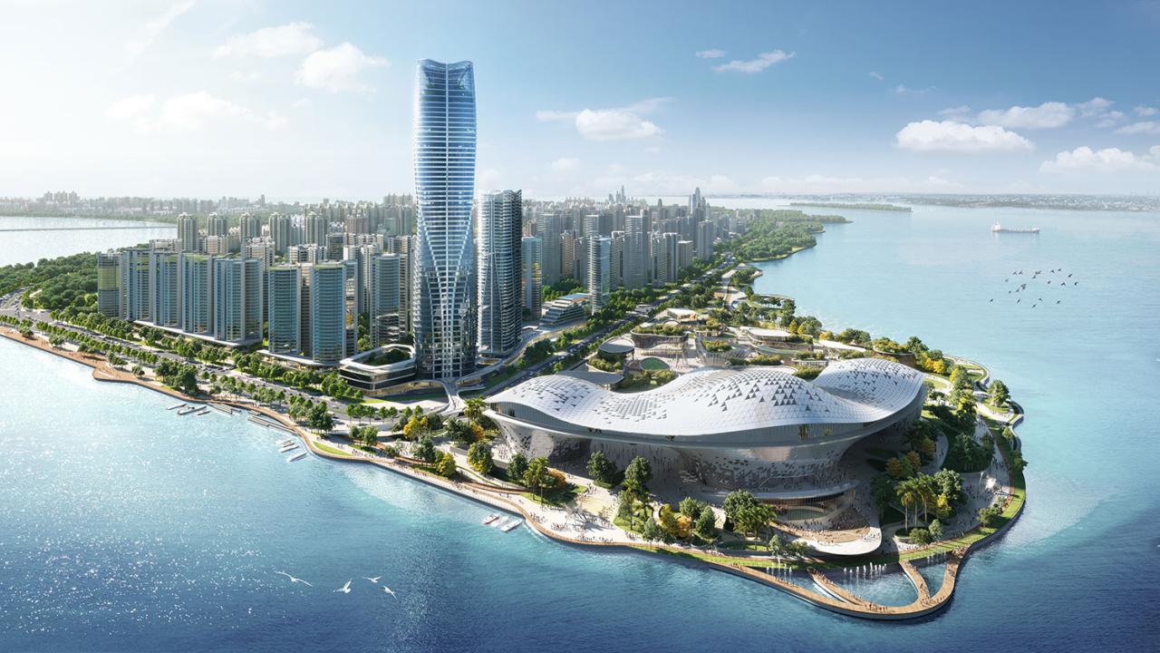 BIM建筑|华南海滨高层设计竞赛方案 / 10 Design