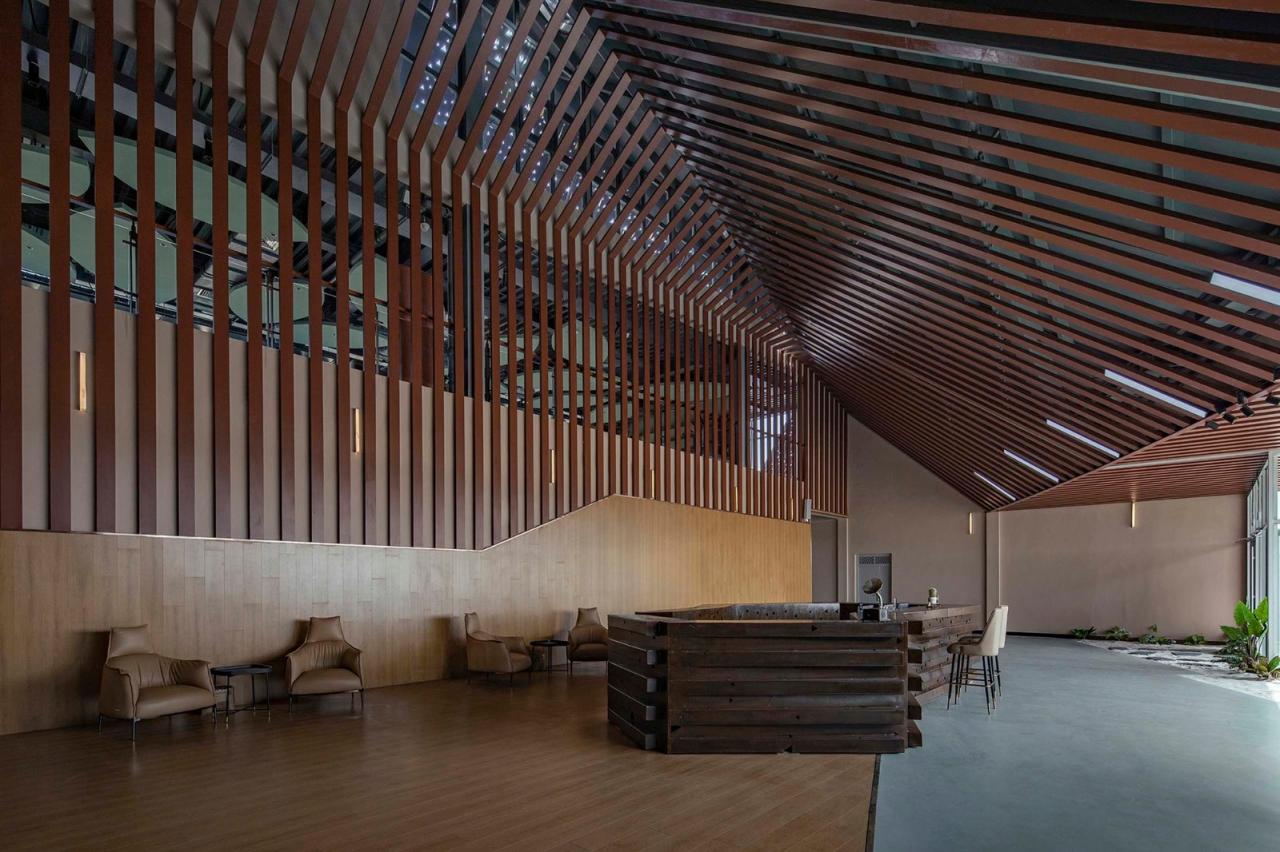 BIM建筑|大漠星河营地接待中心 / 三文建筑