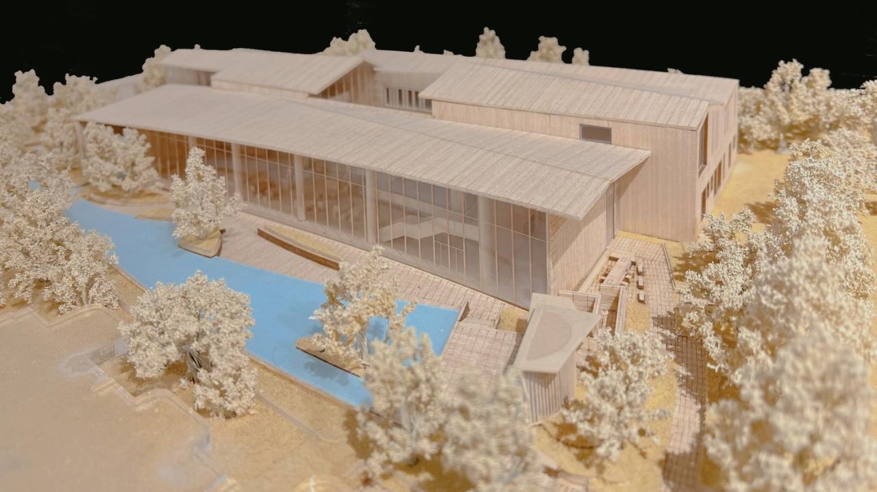 BIM建筑|上海中信泰富-仁恒海和院展示中心 / UA尤安设计