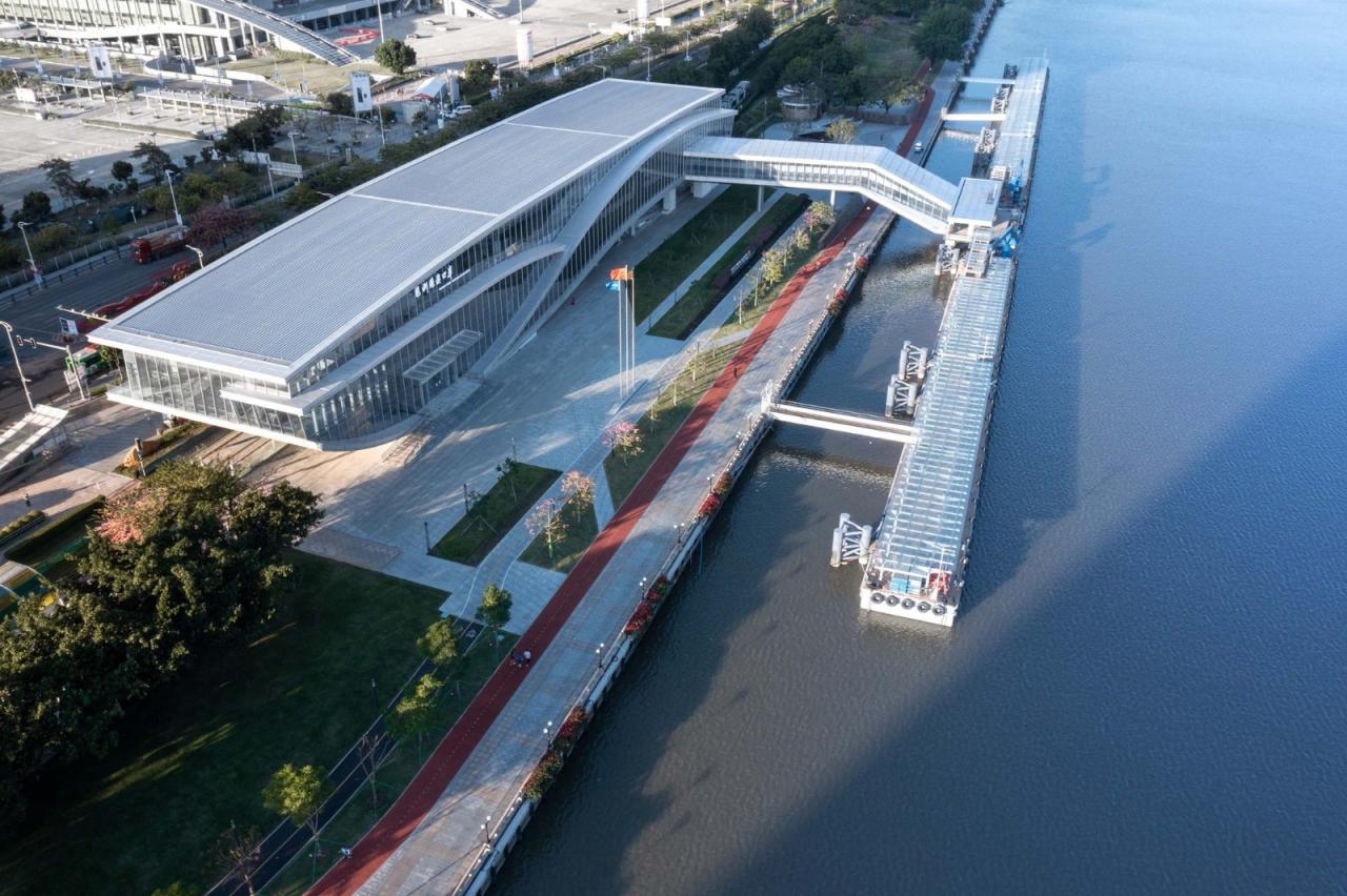 BIM建筑|琶洲港澳客运口岸 / XAA建筑事务所