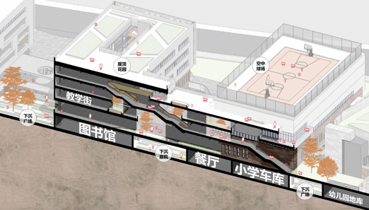 BIM建筑|杭州师范大学附属竞潮小学及幼儿园 / UA尤安设计