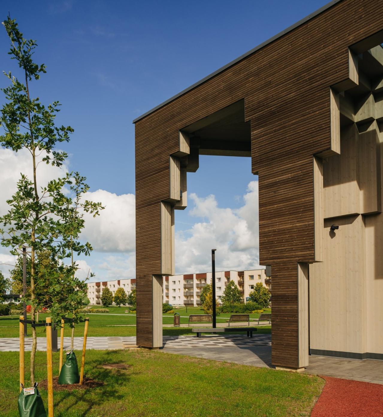 BIM建筑|Saue 乡村市政建筑 / molumba