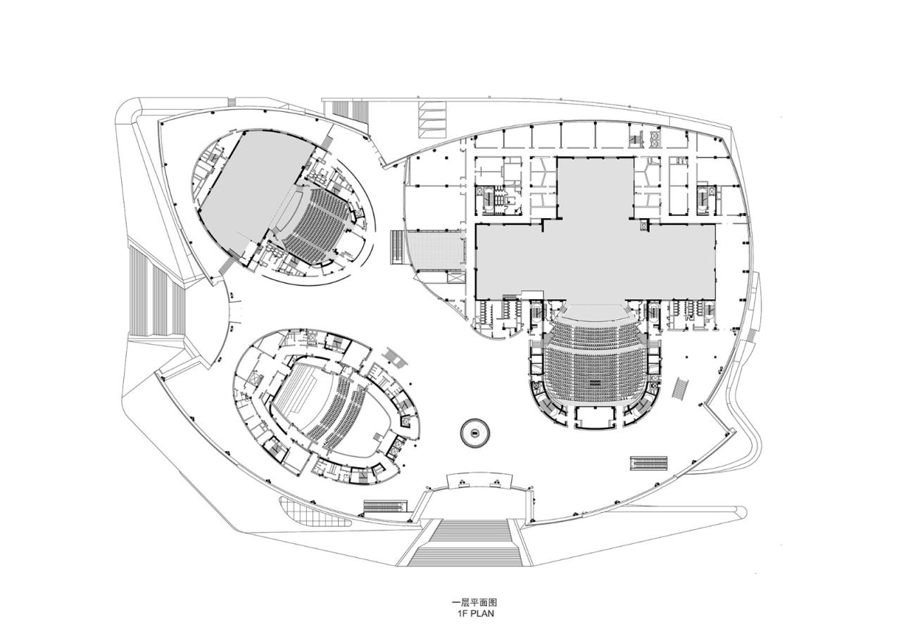 BIM建筑|郑州大剧院 / 哈尔滨工业大学建筑设计研究院