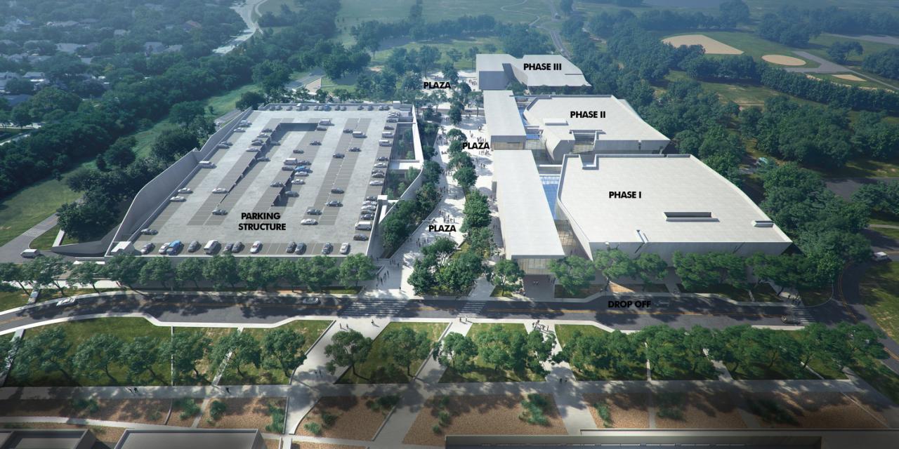 BIM建筑|德克萨斯大学达拉斯分校艺术文化新区 / 墨菲西斯建筑设计事务所