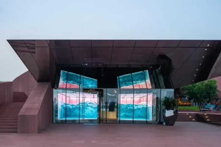 BIM建筑|海镜——万华海南展厅 / SODA