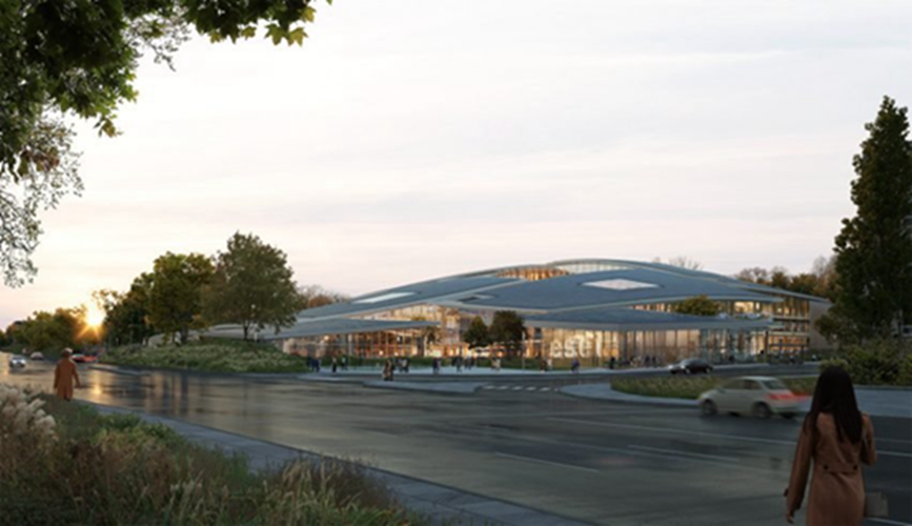 BIM建筑|BIG设计山丘状网络安全中心