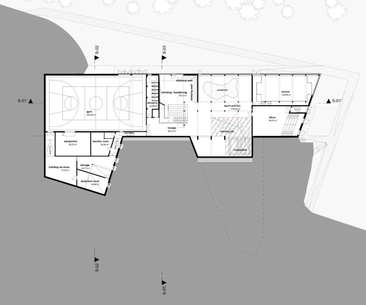 BIM建筑|Gerlos 青年旅社 / lechner & lechner architects