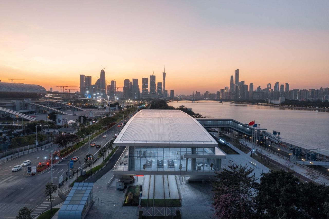 BIM建筑|琶洲港澳客运口岸 / XAA建筑事务所