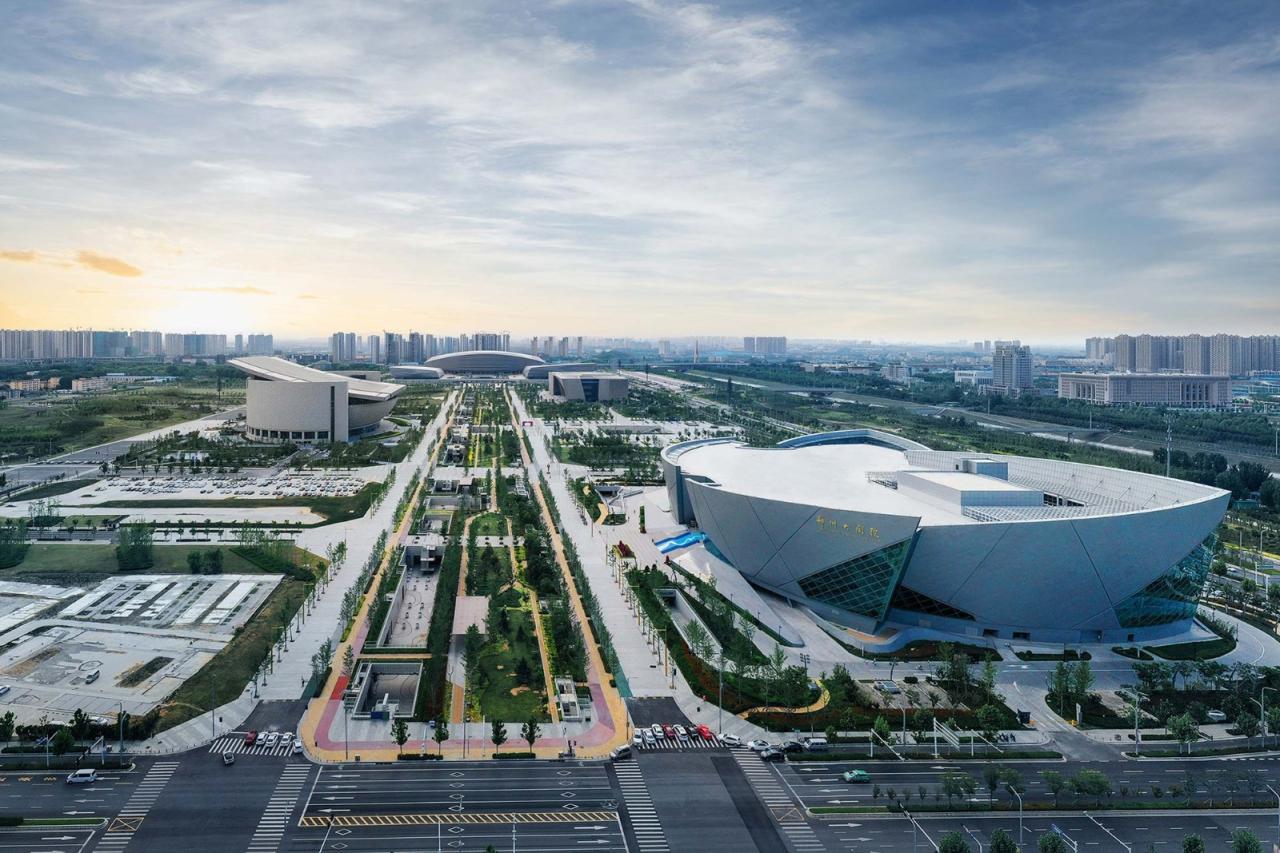 BIM建筑|郑州大剧院 / 哈尔滨工业大学建筑设计研究院