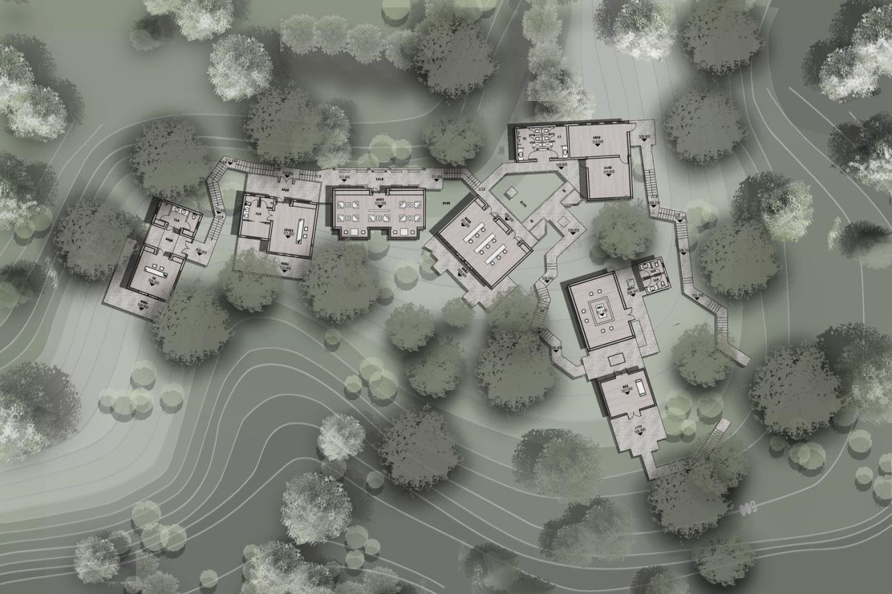 BIM建筑|会宗书院 / UA尤安设计