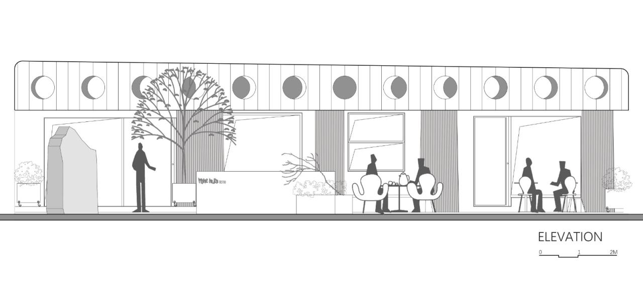 BIM建筑|Wine Nuts酒疯子餐酒吧 / 未韬建筑