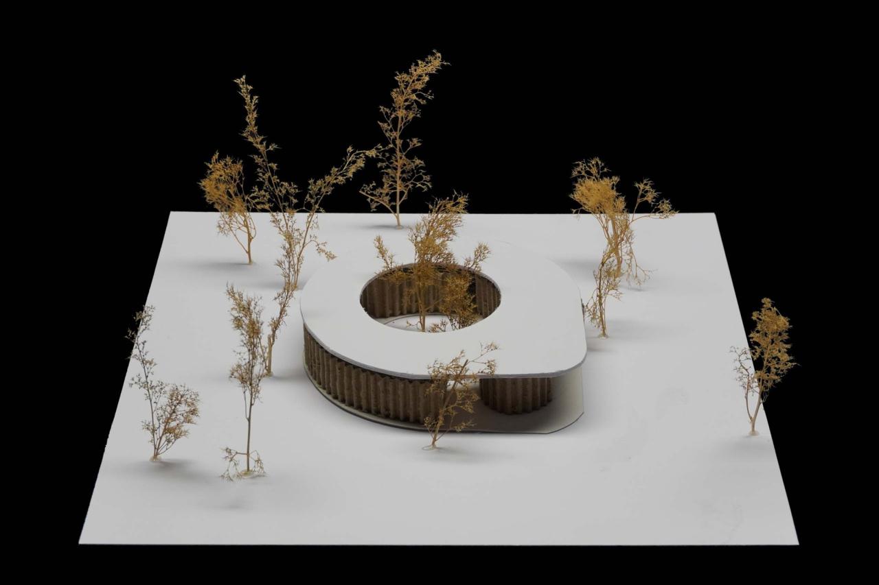 BIM建筑|梁子湖长岭渡口景观公厕 / 原榀建筑