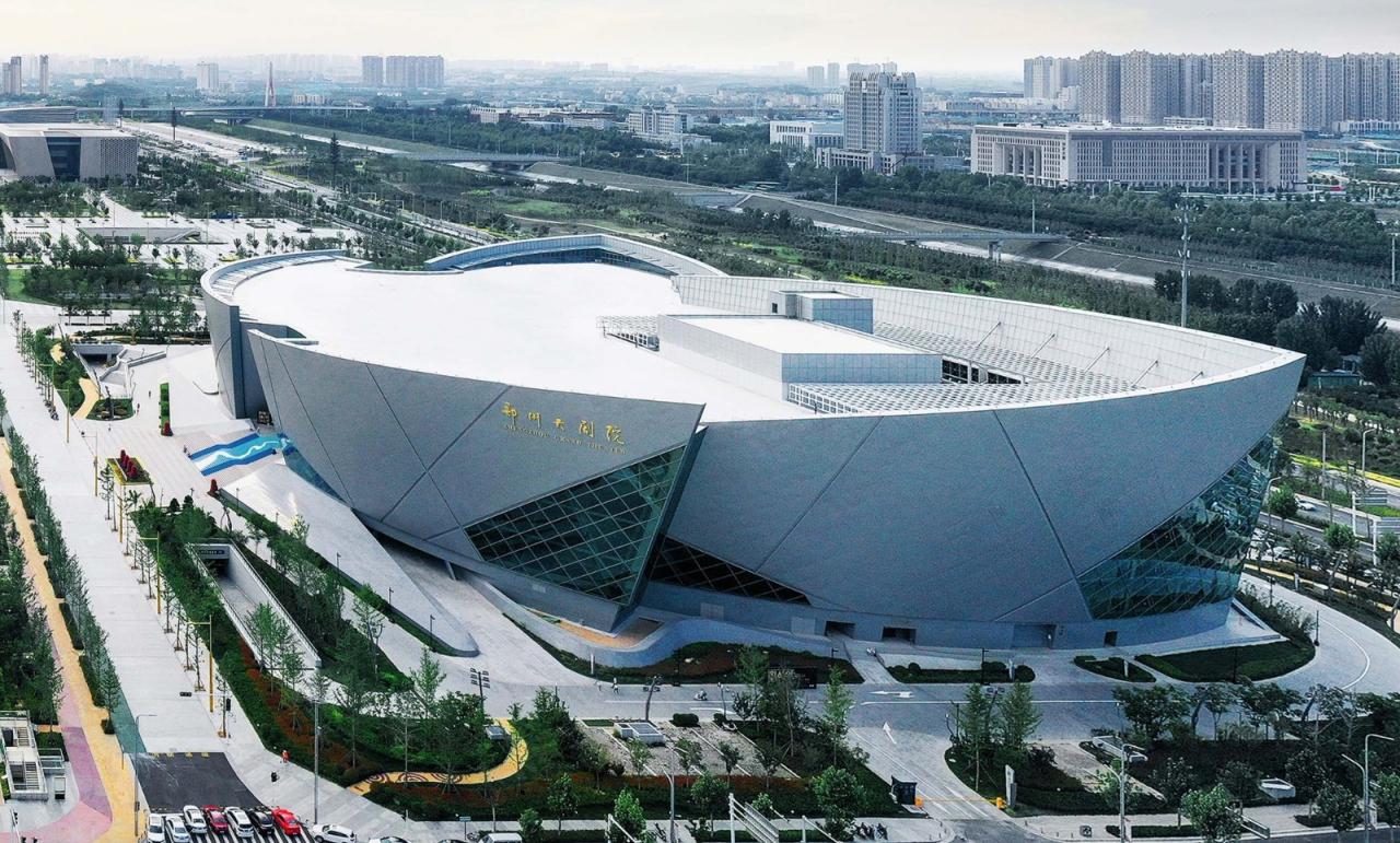 BIM建筑|郑州大剧院 / 哈尔滨工业大学建筑设计研究院