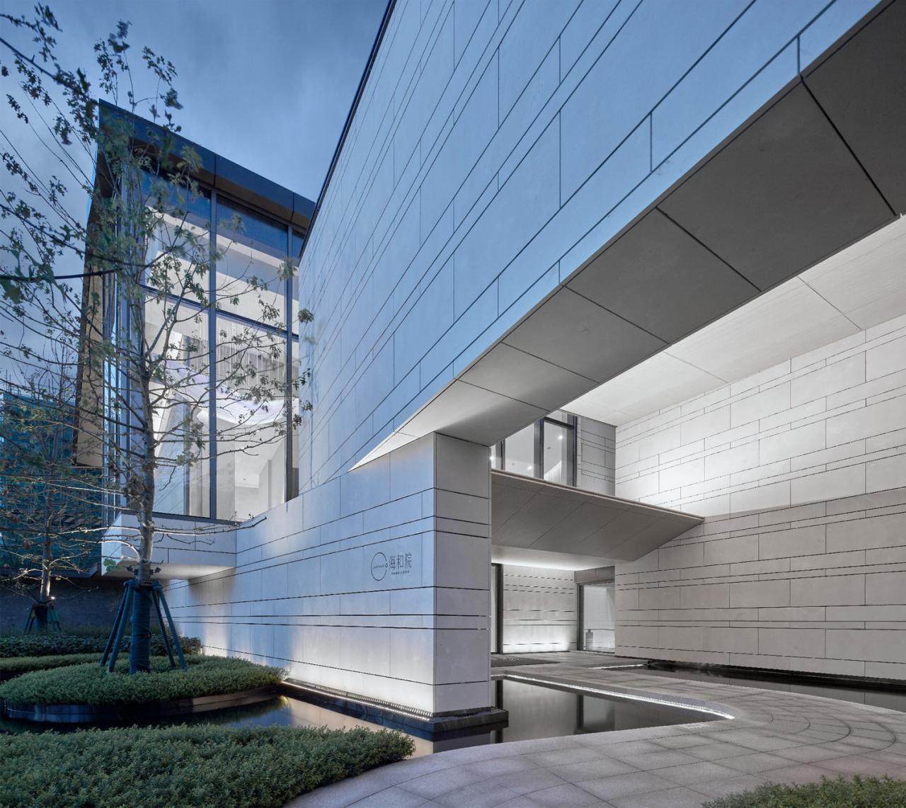 BIM建筑|上海中信泰富-仁恒海和院展示中心 / UA尤安设计