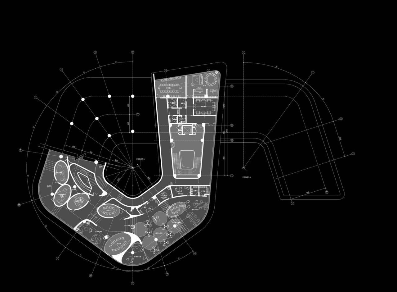 BIM建筑|反重力生长的有机体—洪湖·新滩展示中心 / UA尤安设计