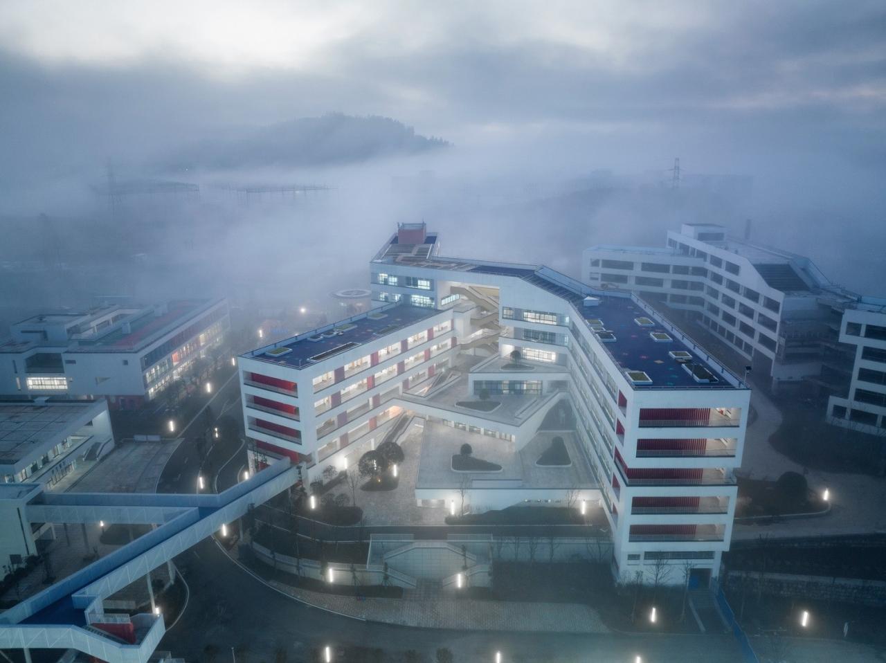 BIM建筑|吉首中驰·湘郡礼德学校（一期）/ 象外营造工作室