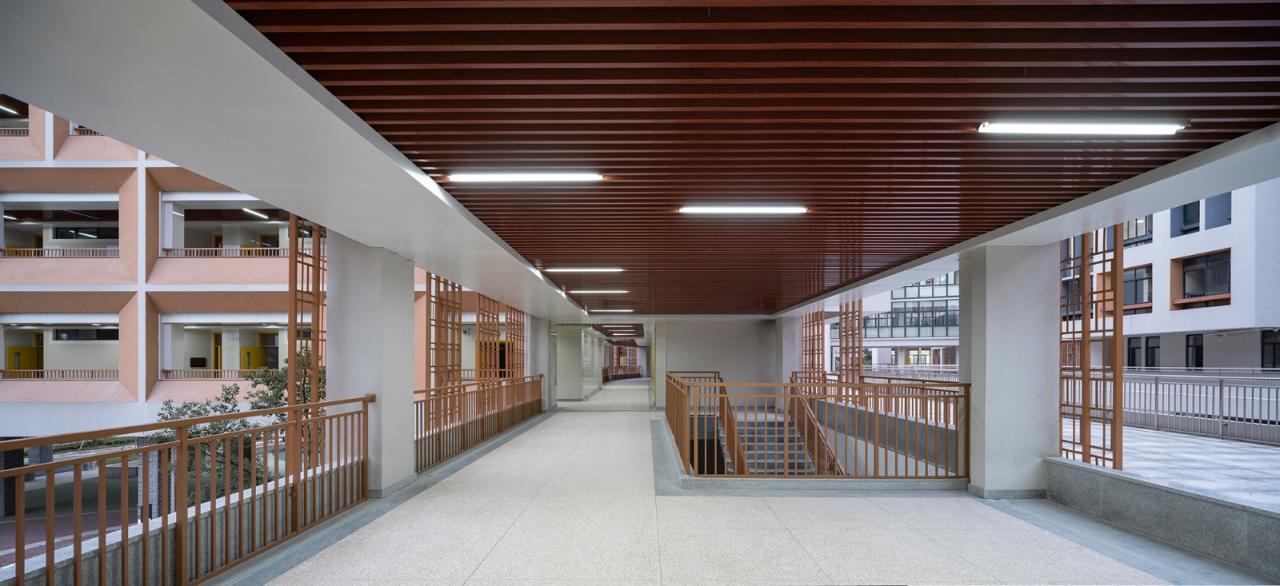 BIM建筑|开放式教育园林——宁波万科潘火实验中学 / UA尤安设计