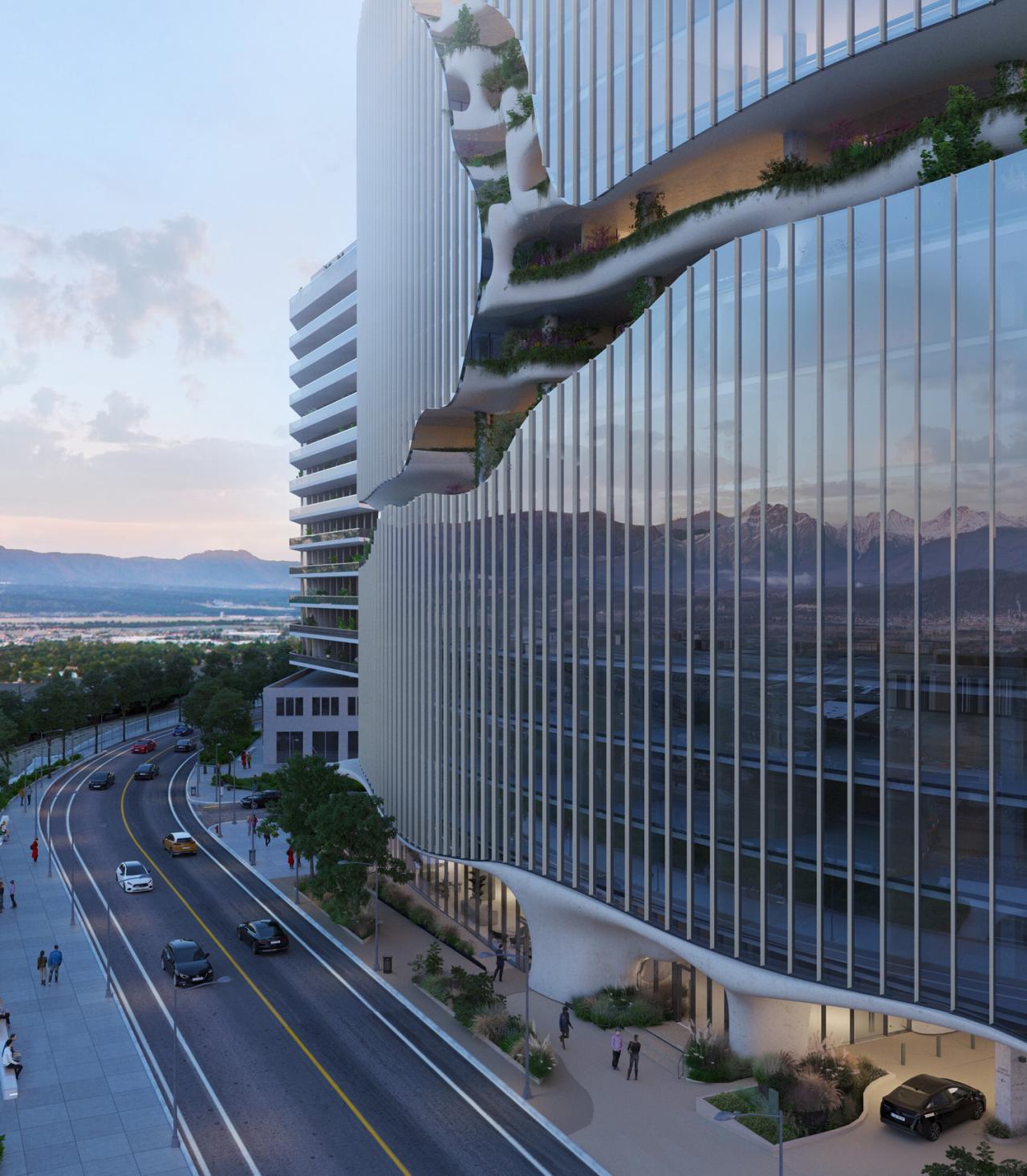 BIM建筑|MAD美国第四个作品“垂直峡谷”动工