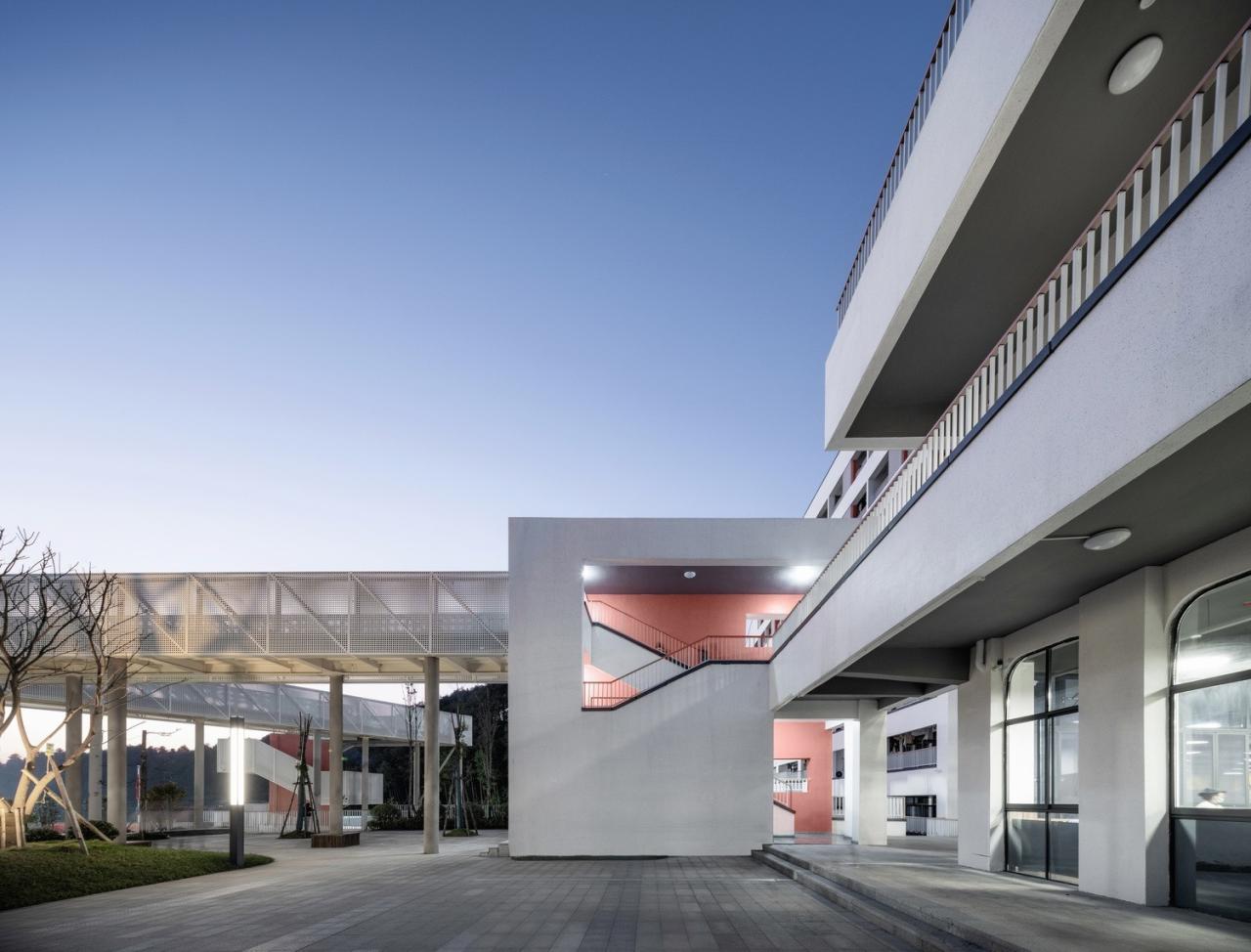 BIM建筑|吉首中驰·湘郡礼德学校（一期）/ 象外营造工作室