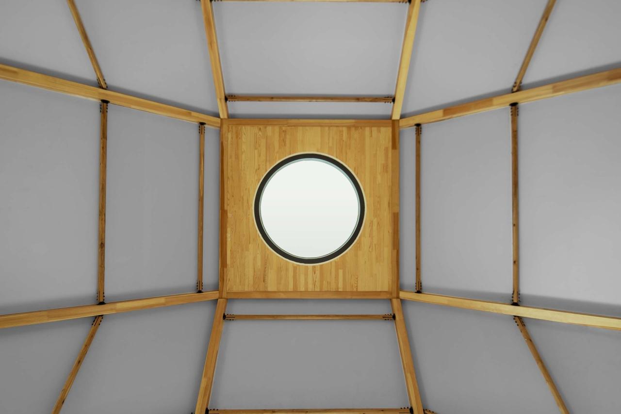 BIM建筑|几何蒙古包 / 阁尔工作室