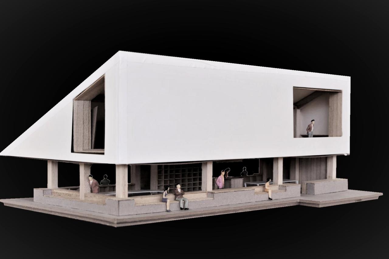 BIM建筑|西安高新第六高级中学图书馆 / 垣建筑·西安建筑科技大学建筑学院