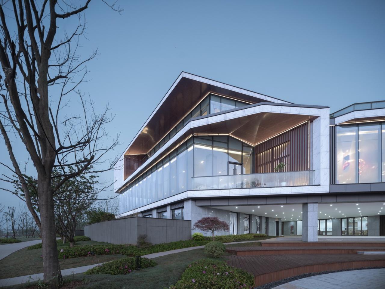 BIM建筑|长在《诗经》里的建筑，嘉鱼诗经美学馆 / BA作品