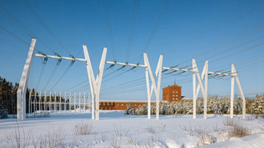 BIM建筑|维克库宁在芬兰设计雕塑变电站和塔架