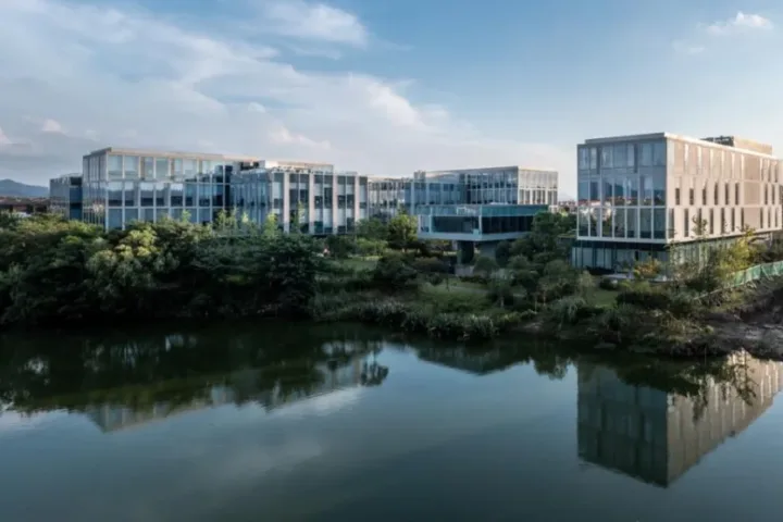 BIM建筑|杭州恩宝办公园区：秩序与自由 / gad