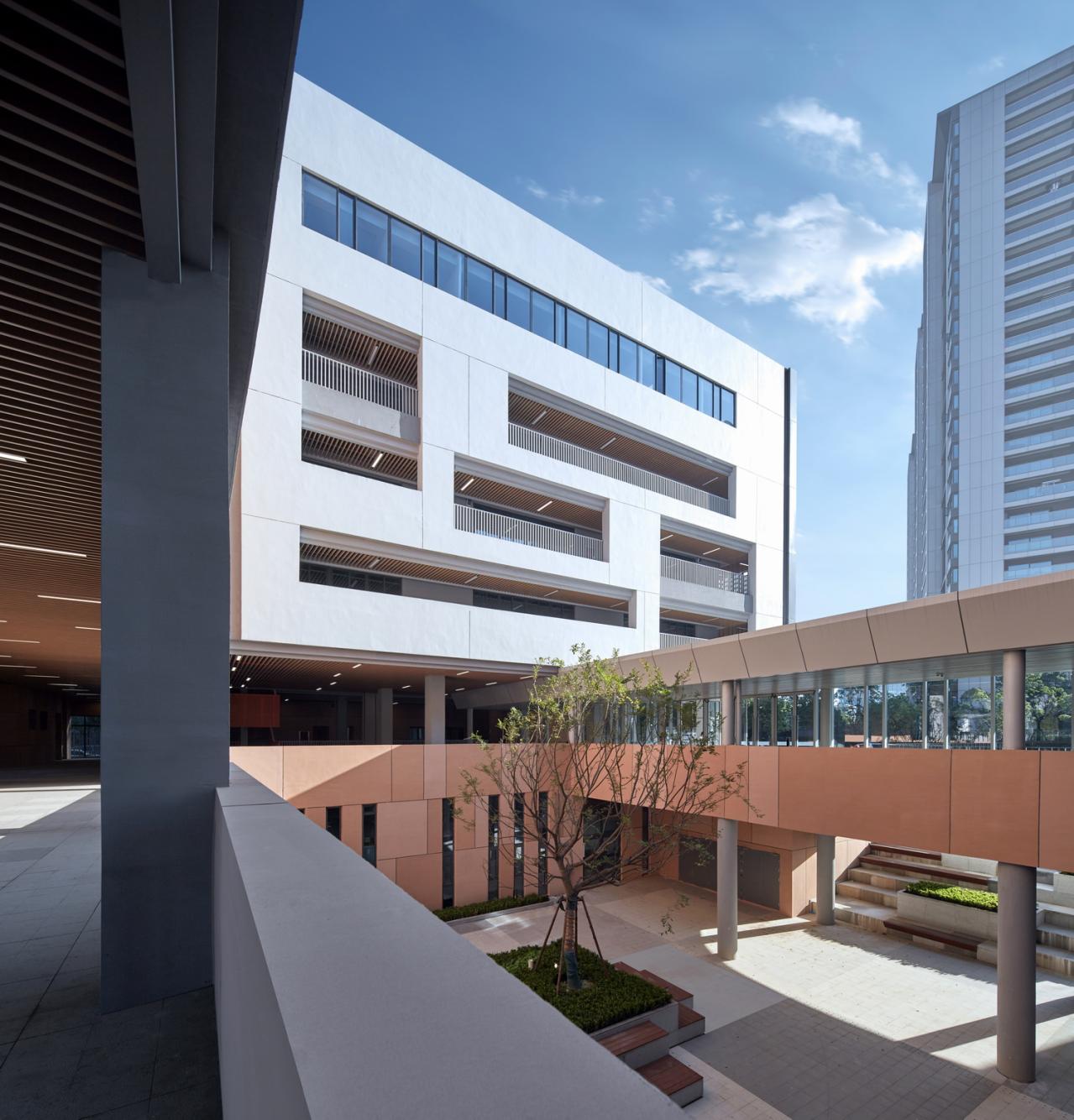 BIM建筑|杭州师范大学附属竞潮小学及幼儿园 / UA尤安设计