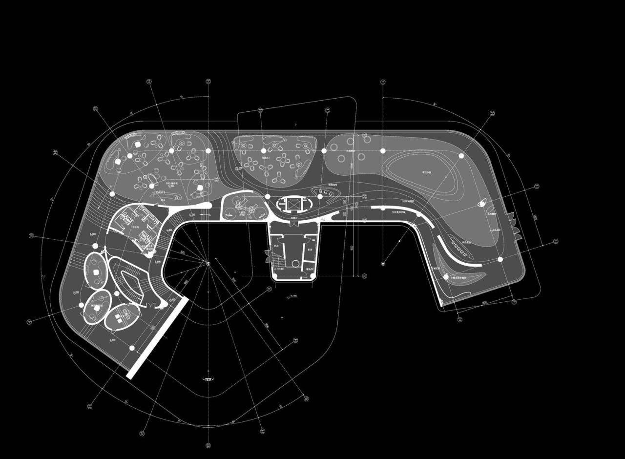 BIM建筑|反重力生长的有机体—洪湖·新滩展示中心 / UA尤安设计