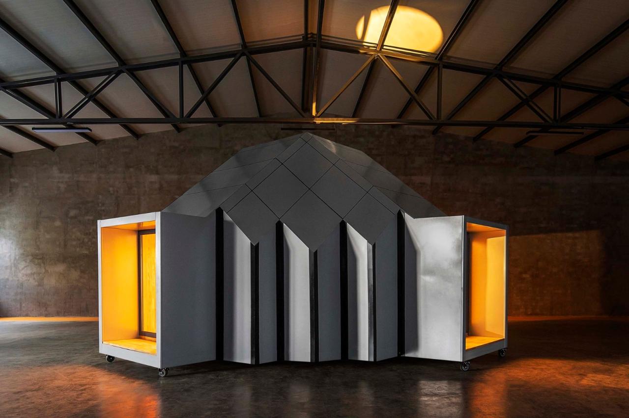 BIM建筑|几何蒙古包 / 阁尔工作室