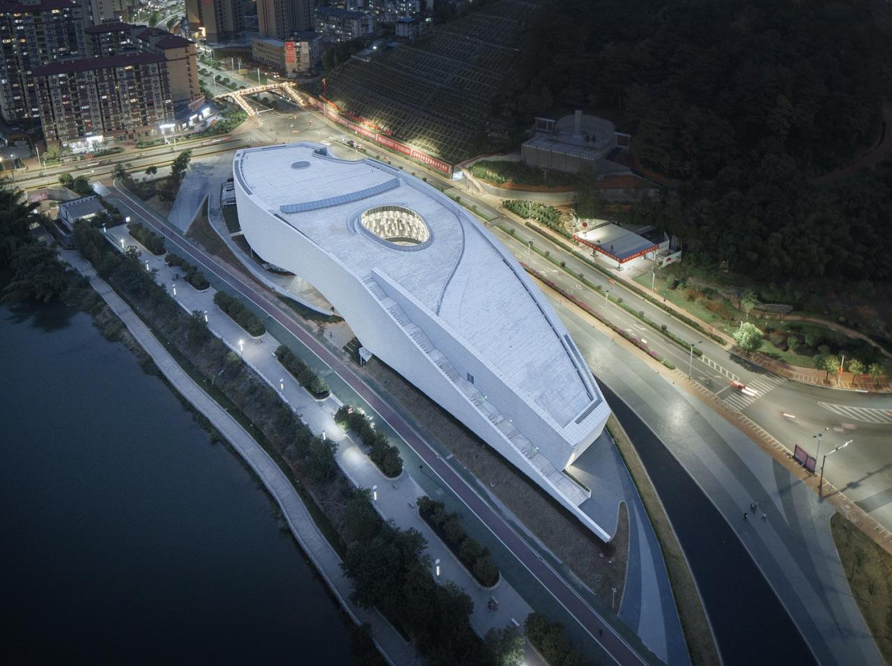 BIM建筑|在地为人，寄乡愁于山水——顺昌博物馆 / 浙江大学建筑设计研究院