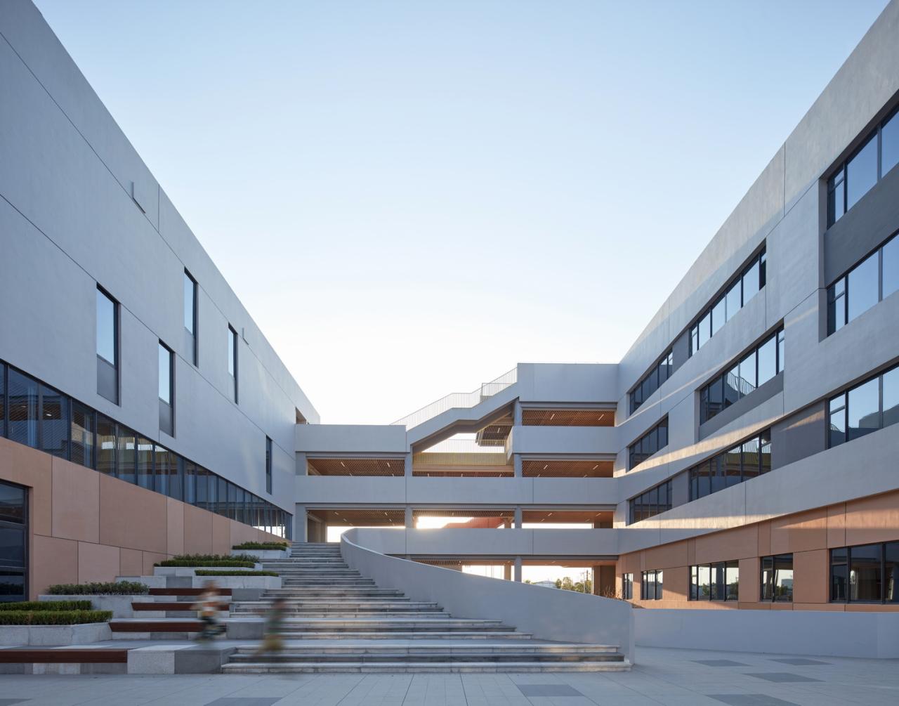 BIM建筑|杭州师范大学附属竞潮小学及幼儿园 / UA尤安设计