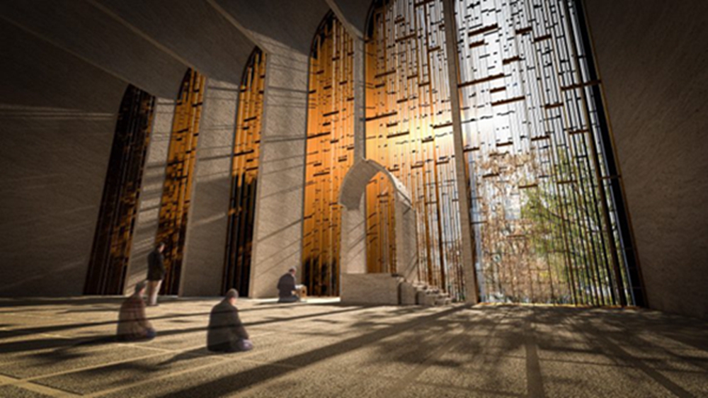 BIM建筑|艾迪亚工作室设计普雷斯顿的清真寺