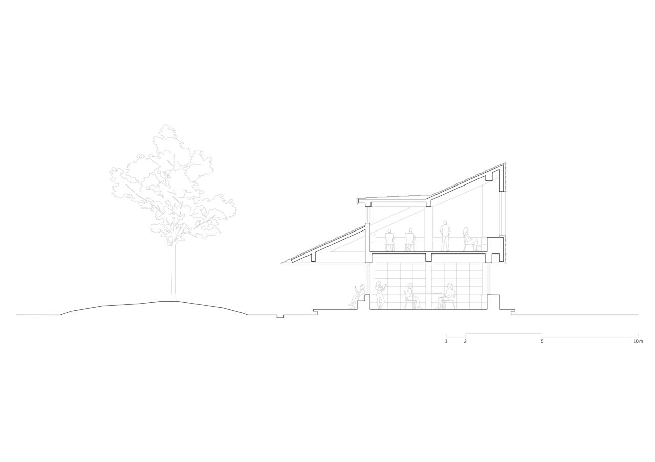 BIM建筑|西安高新第六高级中学图书馆 / 垣建筑·西安建筑科技大学建筑学院