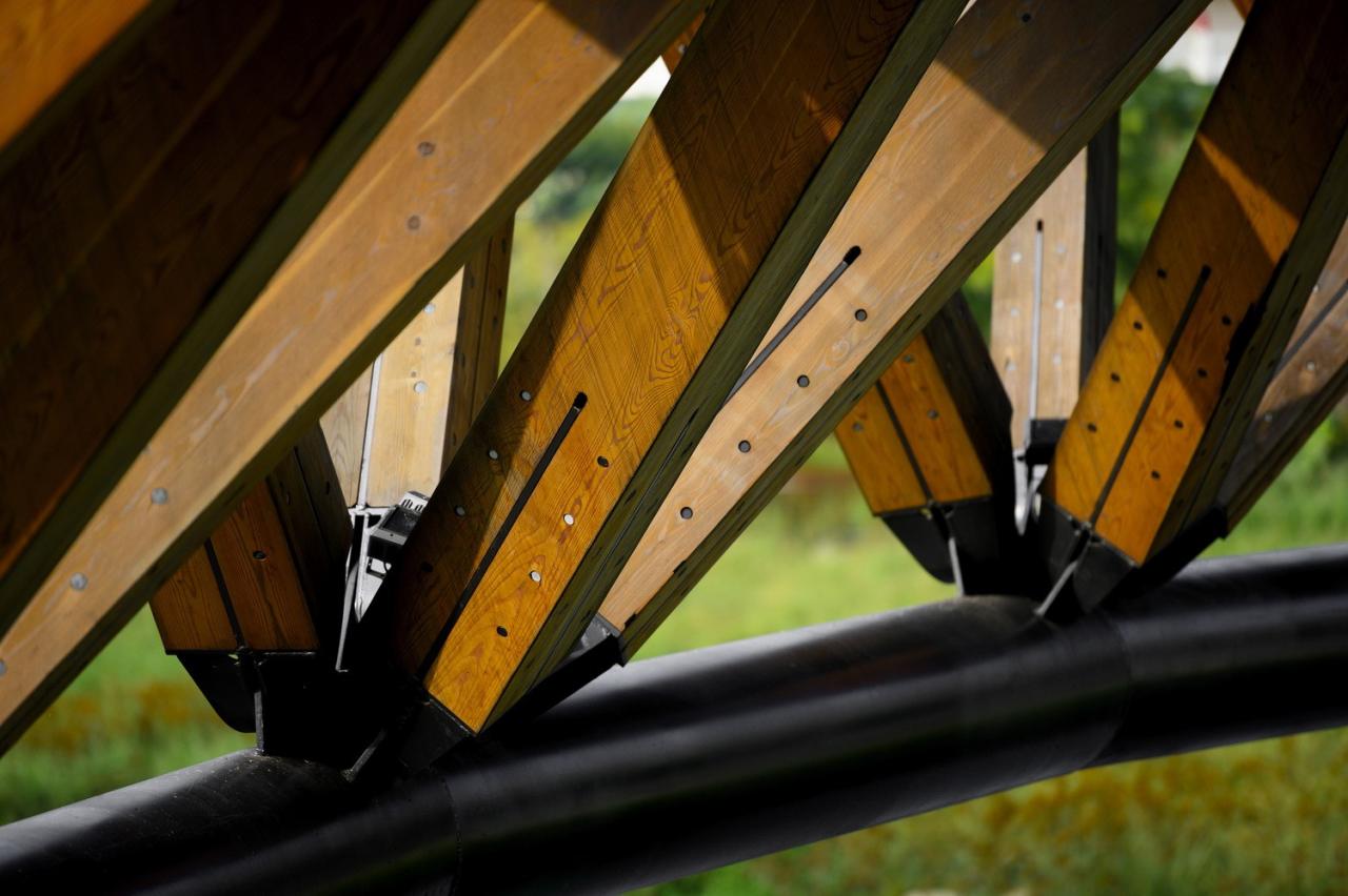 BIM建筑|月见桥 / HWCA Huai-Wen Chang Architect