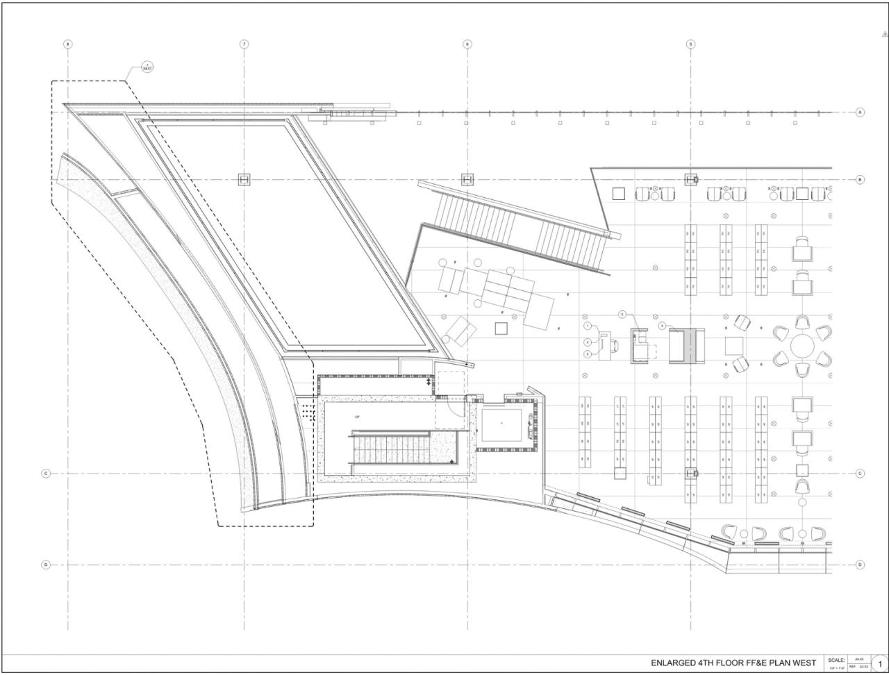 BIM建筑|Riverside 市立图书馆 / Johnson Favaro