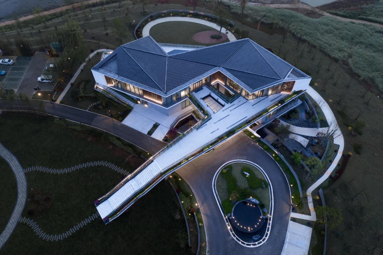 BIM建筑|长在《诗经》里的建筑，嘉鱼诗经美学馆 / BA作品