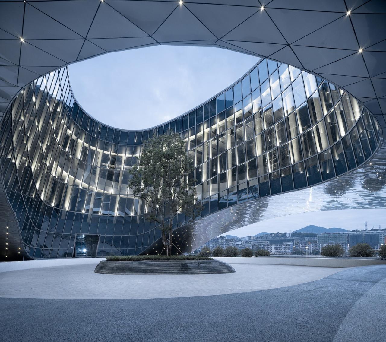 BIM建筑|在地为人，寄乡愁于山水——顺昌博物馆 / 浙江大学建筑设计研究院