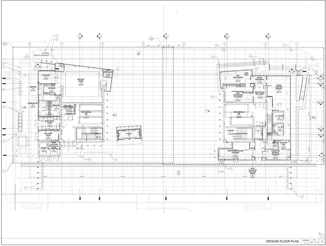 BIM建筑|Riverside 市立图书馆 / Johnson Favaro