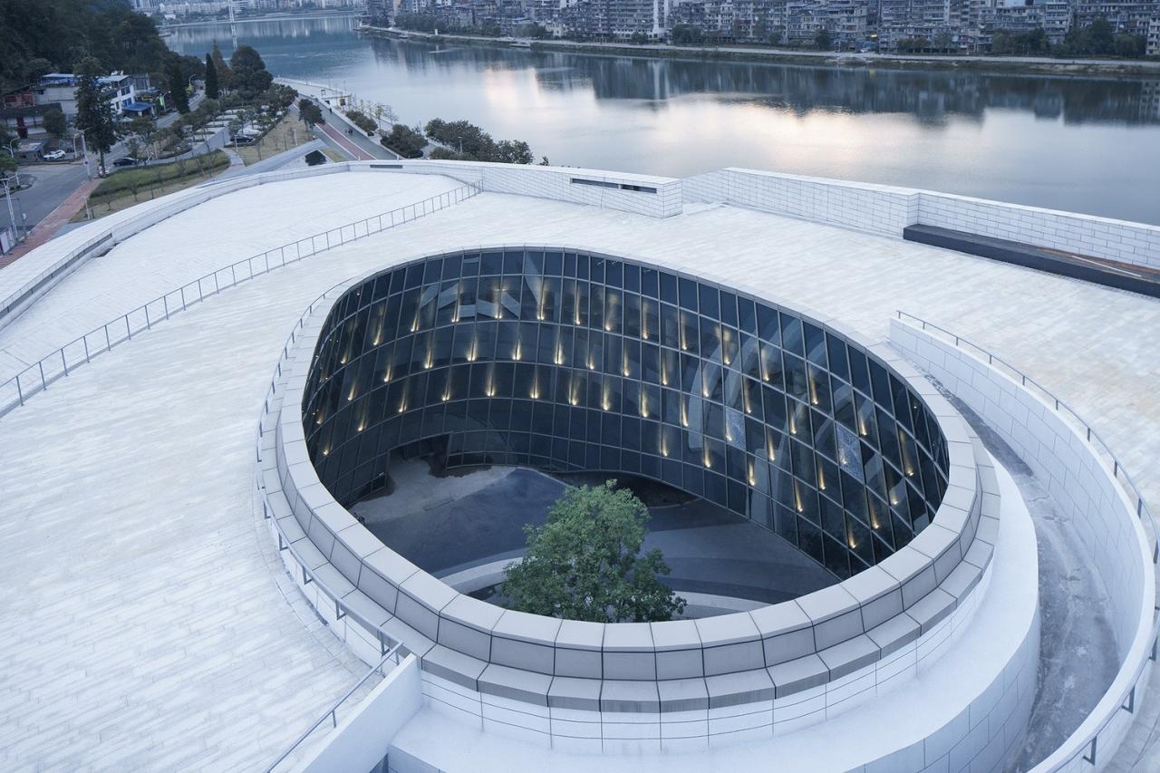 BIM建筑|在地为人，寄乡愁于山水——顺昌博物馆 / 浙江大学建筑设计研究院