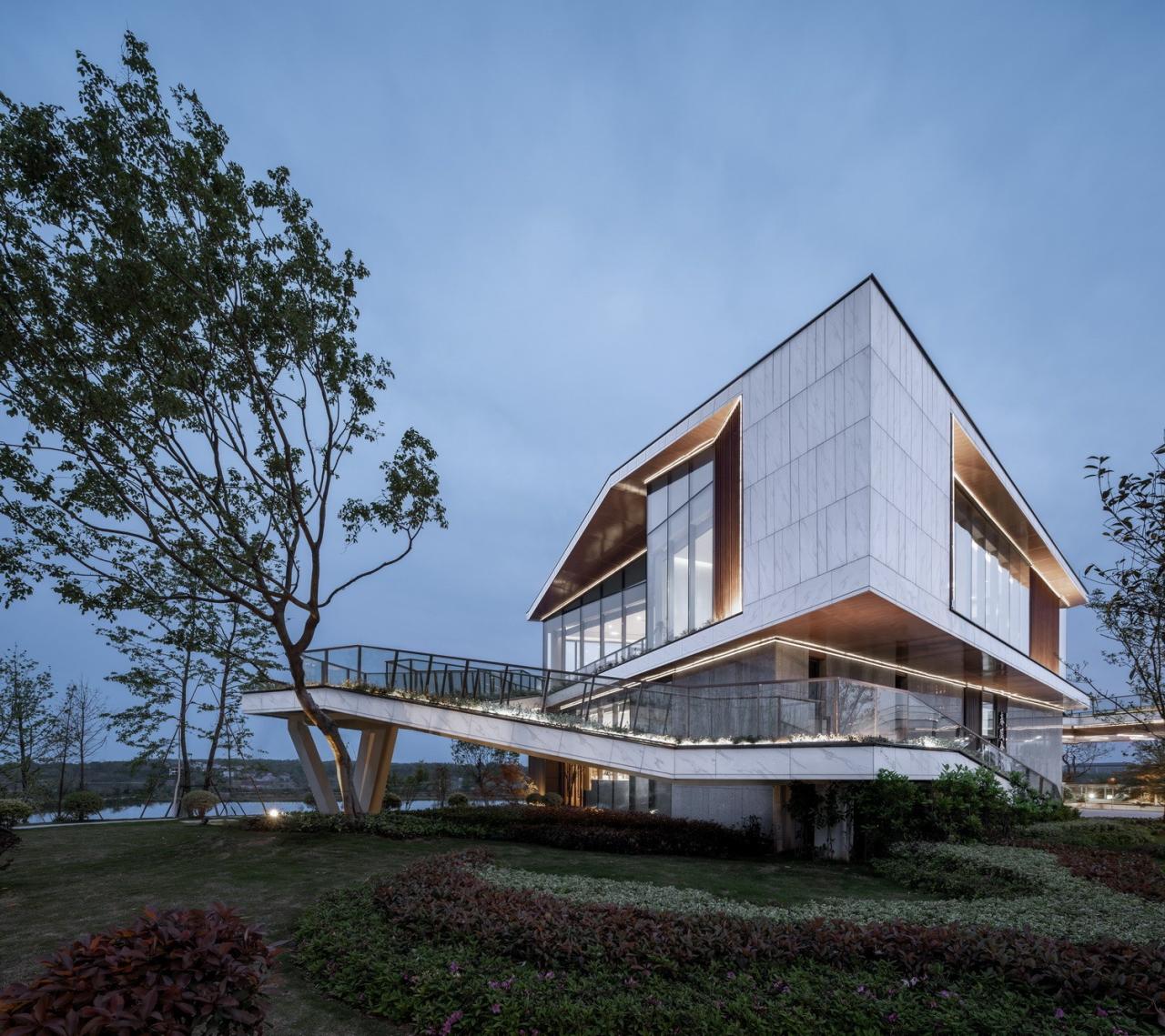 BIM建筑|长在《诗经》里的建筑，嘉鱼诗经美学馆 / BA作品