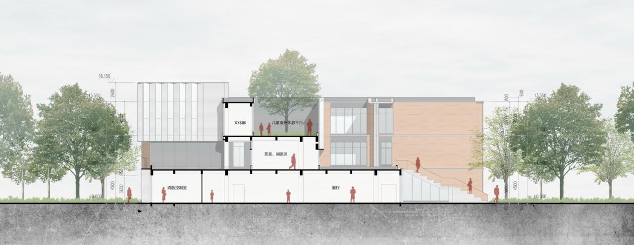 BIM建筑|废弃厂房改造康养配套 / 栖城设计