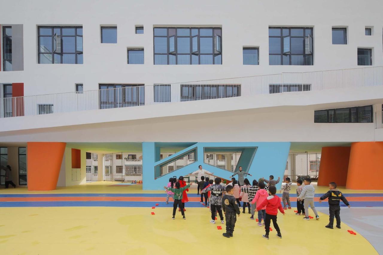 BIM建筑|九寨沟县启航幼儿园 / 东意建筑