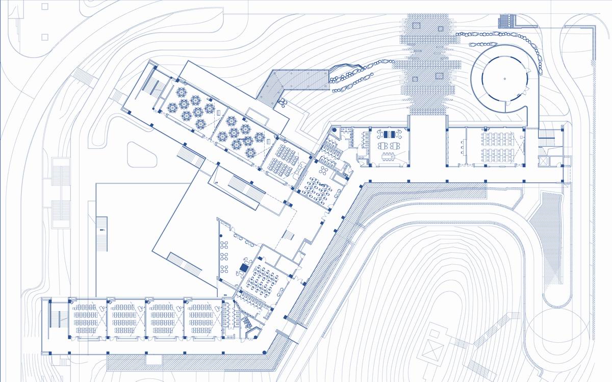 BIM建筑|吉首中驰·湘郡礼德学校（一期）/ 象外营造工作室