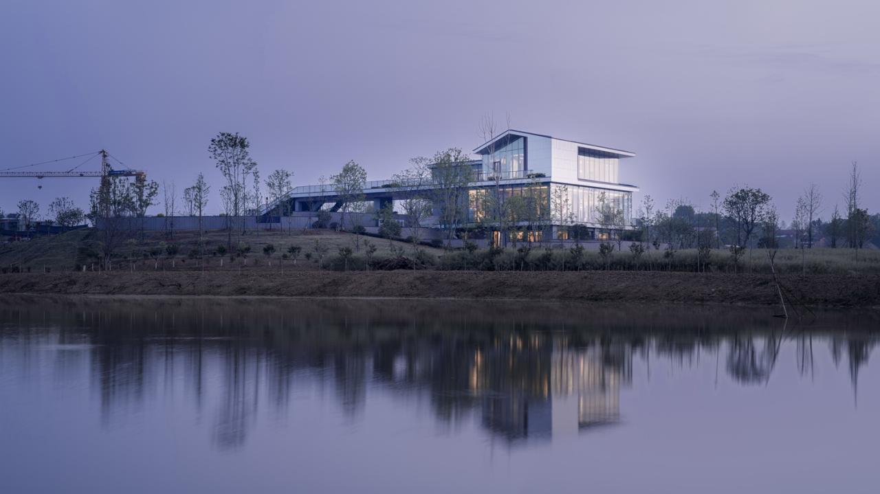BIM建筑|长在《诗经》里的建筑，嘉鱼诗经美学馆 / BA作品